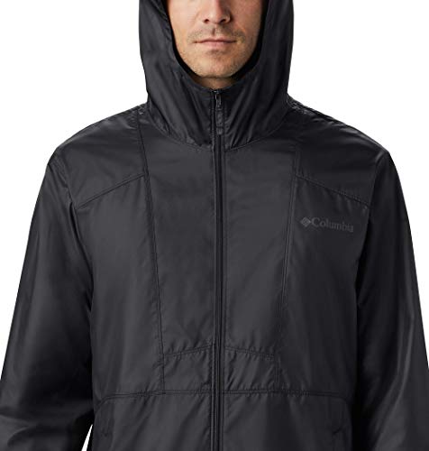 Columbia Flashback, Chaqueta cortavientos, Hombre, Negro (Black), M