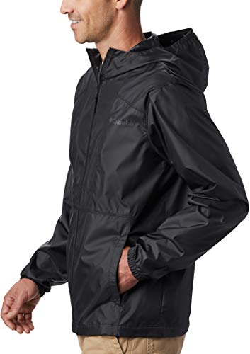 Columbia Flashback, Chaqueta cortavientos, Hombre, Negro (Black), M