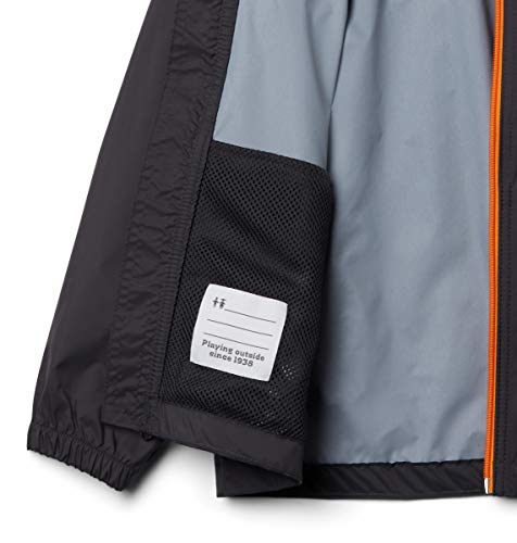 Columbia Glennaker Rain Jacket Chaqueta para lluvia, Tiburón, S para Niños