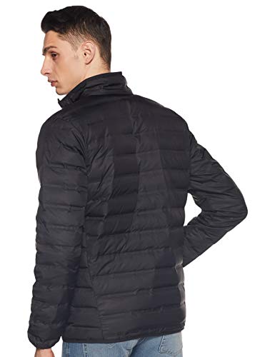 Columbia Lake 22, Chaqueta de plumas, Hombre, Negro (Black), Talla L
