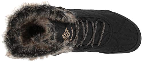 Columbia Minx Shorty III, Botas para Nieve Mujer, Pebble Negro, 37.5 EU