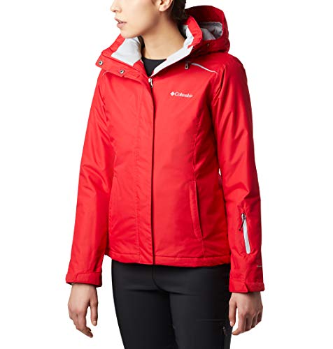 Columbia On the Slope Chaqueta de esquí, Mujer, Gris, Talla: XL