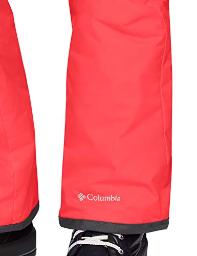 Columbia On the Slope II Pantalones de Esquí, Mujer, Rojo (Red Camellia), XS