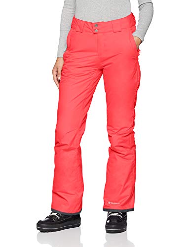 Columbia On the Slope II Pantalones de Esquí, Mujer, Rojo (Red Camellia), XS