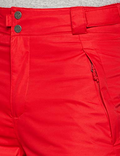Columbia Pantalón de esquí impermeable para hombre, Ride On Pant, Nailon, Rojo (Red Spark), Talla XL, 1748081