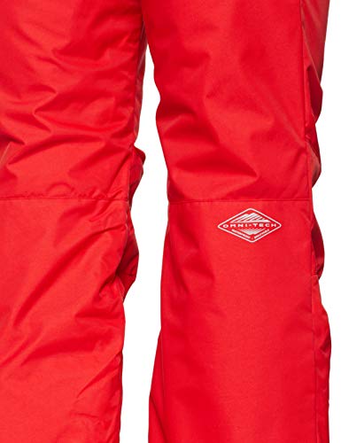 Columbia Pantalón de esquí impermeable para hombre, Ride On Pant, Nailon, Rojo (Red Spark), Talla XL, 1748081