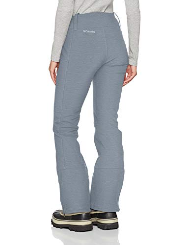 Columbia Pantalón de esquí repelente al agua para mujer, Roffe Ridge Pant, Poliéster, Gris (Astral Twill Print), Talla W36/R, 1761411