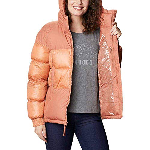 Columbia Pike Lake II Chaqueta Aislante para Mujer, Rosa (Nova Pink), XL
