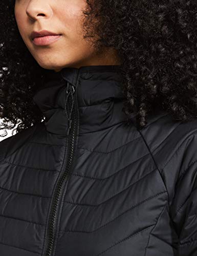 Columbia Powder Lite, Chaqueta con capucha, Mujer, Negro (Black) Talla M