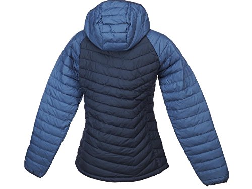 Columbia Powder Lite Hoo Chaqueta, Mujer, Morado (Nocturnal/Bluebell), S
