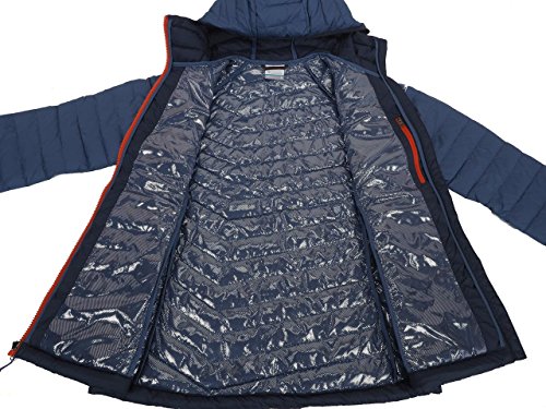 Columbia Powder Lite Hoo Chaqueta, Mujer, Morado (Nocturnal/Bluebell), S