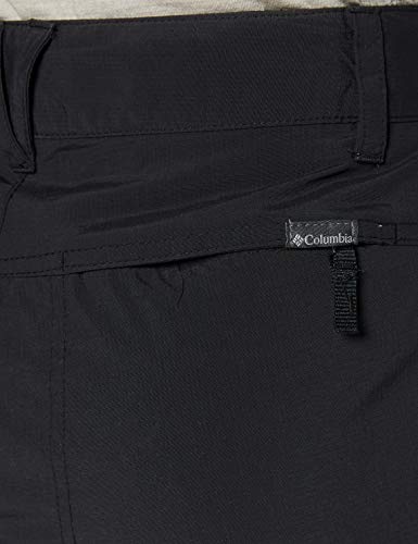 Columbia Silver Ridge 2.0 Pantalones de Senderismo Convertibles para Mujer, Negro, 12/L