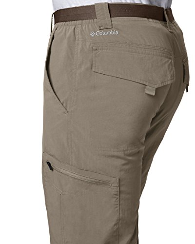 Columbia - Silver Ridge Cargo Pants Short, Color Marrã³n,Gris, Talla 36
