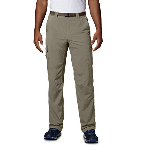 Columbia - Silver Ridge Cargo Pants Short, Color Marrã³n,Gris, Talla 36