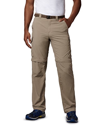 Columbia Silver Ridge Convertible Pants AM8004 Pantalón, Hombre, Beige (Tusk), 34