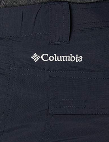 Columbia Silver Ridge II Capri, Pantalón Capri, Hombre, Azul Oscuro (Abyss), 36