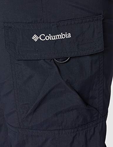 Columbia Silver Ridge II Capri, Pantalón Capri, Hombre, Azul Oscuro (Abyss), 36