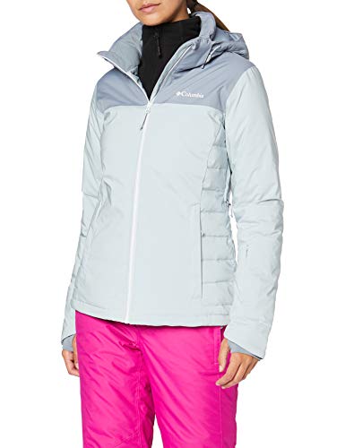 Columbia Snow Dream - Chaqueta para Mujer, Mujer, 1748341, Cirrus Grey HEA, Extra-Large