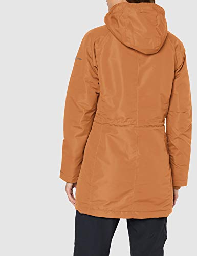Columbia South Canyon Sherpa, Chaqueta impermeable forrada de Sherpa, Mujer, Marrón (Camel Brown) Talla L
