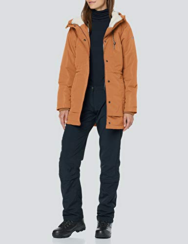 Columbia South Canyon Sherpa, Chaqueta impermeable forrada de Sherpa, Mujer, Marrón (Camel Brown) Talla L