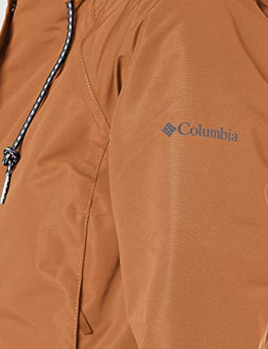 Columbia South Canyon Sherpa, Chaqueta impermeable forrada de Sherpa, Mujer, Marrón (Camel Brown) Talla L