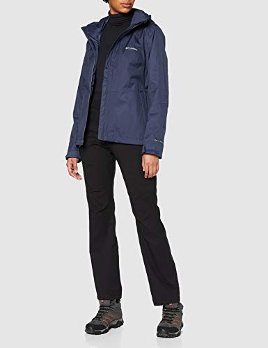 Columbia Windgates Chaqueta, Mujer, Azul (Nocturnal), S