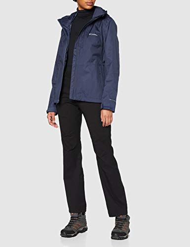 Columbia Windgates Chaqueta, Mujer, Azul (Nocturnal), XS