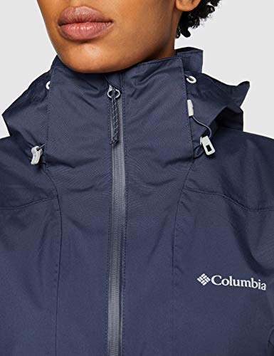Columbia Windgates Chaqueta, Mujer, Azul (Nocturnal), XS
