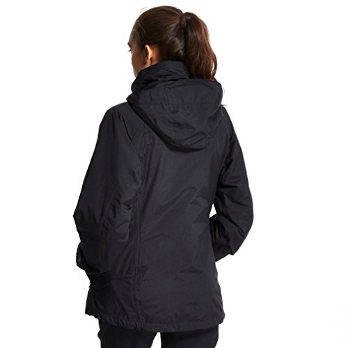 Columbia Women's Venture en insacular chaqueta, mujer, color Negro - negro, tamaño mediano