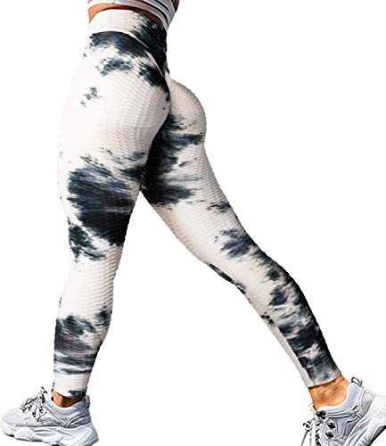 COMFREE Alta Cintura Elásticos Leggings Push Up para Mujer Mallas Celular Pantalones Deportivos de Yoga Pilates Fitness Deporte Gym Gimnasio Adelgazantes Transpirables Suaves Frescos