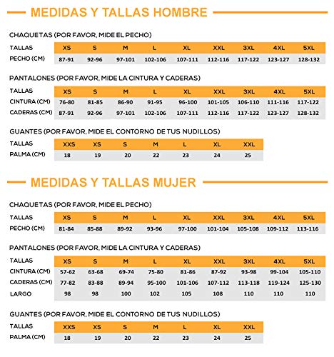 COMPILO Chaqueta cordura mujer invierno CM-111 (2XL (101-104 CM.))