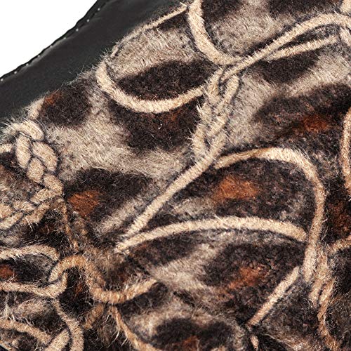 COOLCEPT Mujer Retro Tacón Grueso Botas de Caña Baja con Cordones Vaquero Botas Cortas Oficina Otoño Botines Altas Tianlanse Talla 39 Asian