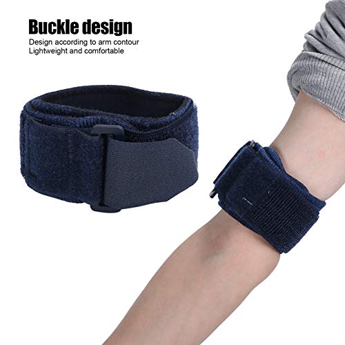 Correa de soporte para el codo de tenista, Codera para golfistas con almohadilla de compresión para hombres y mujeres; Correa de codo para tendinitis de Counterforce para aliviar el dolor de codo