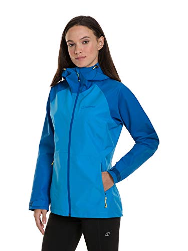 Cressi Berghaus Paclite 2.0 Gore-Tex - Chaqueta impermeable para mujer, Mujer, chaqueta impermeable, 422056DI3, Blithe/Daphne, 40