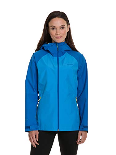 Cressi Berghaus Paclite 2.0 Gore-Tex - Chaqueta impermeable para mujer, Mujer, chaqueta impermeable, 422056DI3, Blithe/Daphne, 40