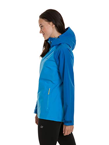 Cressi Berghaus Paclite 2.0 Gore-Tex - Chaqueta impermeable para mujer, Mujer, chaqueta impermeable, 422056DI3, Blithe/Daphne, 40