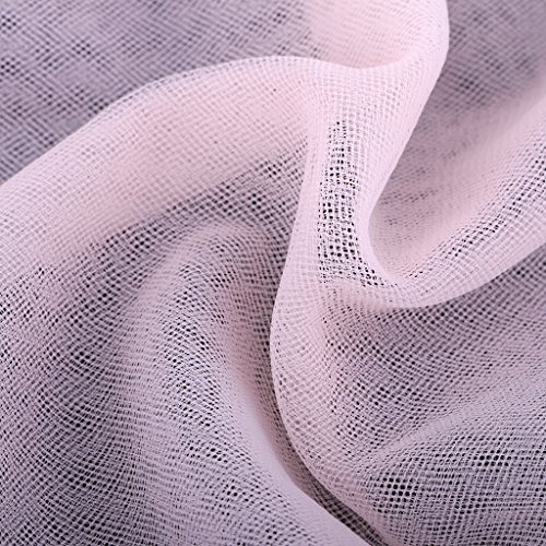 D DOLITY Tela de Tul Ideal Uso para Fiesta de Bodas, Vestido de Novia, Faldas y Sombrero - Rosa Claro