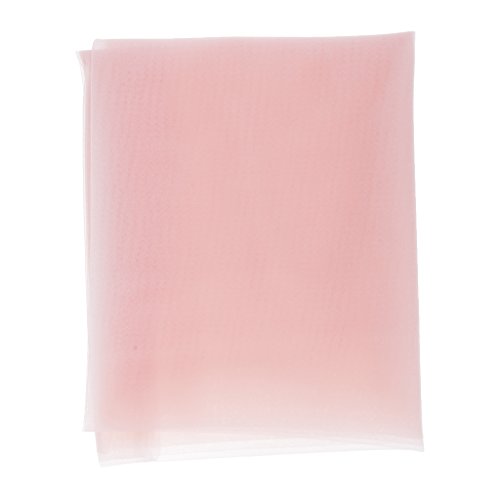 D DOLITY Tela de Tul Ideal Uso para Fiesta de Bodas, Vestido de Novia, Faldas y Sombrero - Rosa Claro