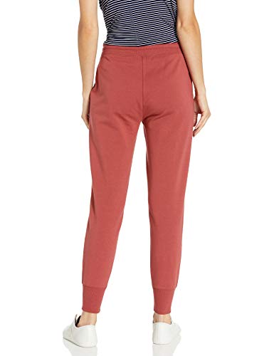 Daily Ritual Terry Cotton and Modal Jogger Pants, Ladrillo, S