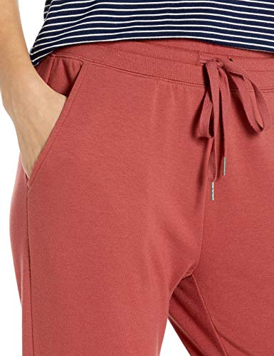 Daily Ritual Terry Cotton and Modal Jogger Pants, Ladrillo, S