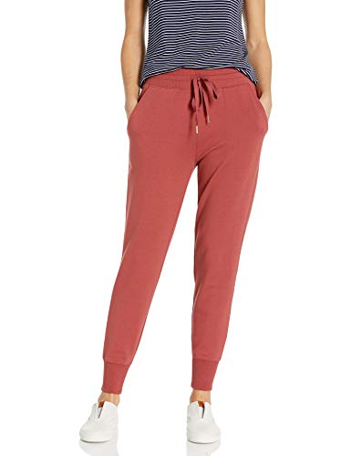 Daily Ritual Terry Cotton and Modal Jogger Pants, Ladrillo, S