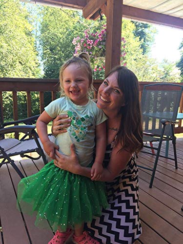 Dancina Sparkle - Tutus para niñas (6 meses a 13 años) - Verde - 8-13 años