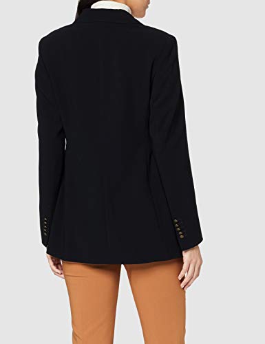 Daniel Hechter Club Blazer Chaqueta de Traje, Negro (Black 990), 40 (Talla del Fabricante: 38) para Mujer