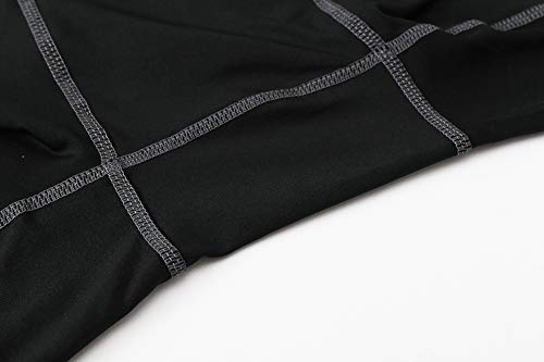 Daoba 2 Piezas Secado Rápido Conjunto Compresión Ropa Deportiva Manga Corta Pantalones Cortos Hombre para Correr, Ejercicio,Gimnasio