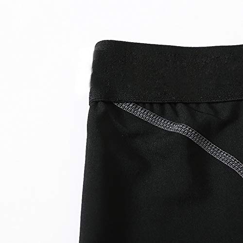 Daoba 2 Piezas Secado Rápido Conjunto Compresión Ropa Deportiva Manga Corta Pantalones Cortos Hombre para Correr, Ejercicio,Gimnasio