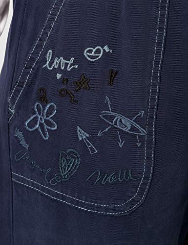 Desigual Pant_YAKARTA Pantalones Informales, Azul, S para Mujer