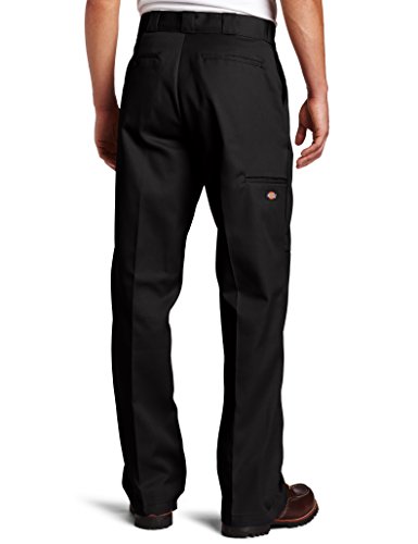 Dickies Hose D/knee Work Pants - Pantalones para hombre, Negro, (Talla del fabricante: 44/34)