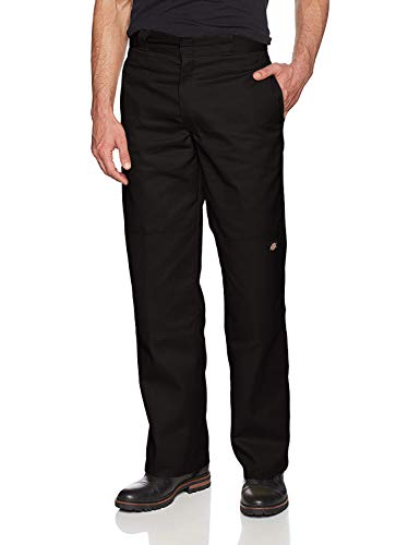 Dickies Hose D/knee Work Pants - Pantalones para hombre, Negro, (Talla del fabricante: 44/34)
