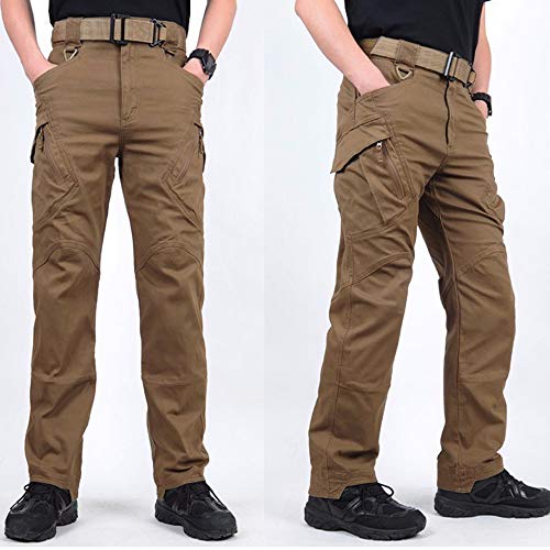 Digralne Pantalones De Carga Pantalón Tactico Hombre PantalóN de Trabajo De Combate Pantalones Militares para Exteriores Acampar Senderismo Caminar