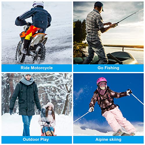 DOACT Chalecos Termico Exteriores,Interfaz USB Chaleco Eléctrico Lavable, Tres Engranajes Eléctrica Calefactable Chaquetas, Aislamiento Térmico Neopreno para Exteriores Actividade Mantener Caliente XL